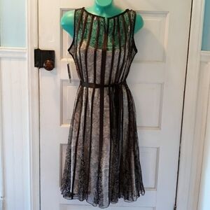 Sandra's Darren 10 brown layered dress new tags
